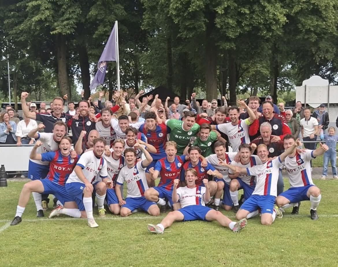 Heijen 1 promoveert naar de 3e klasse